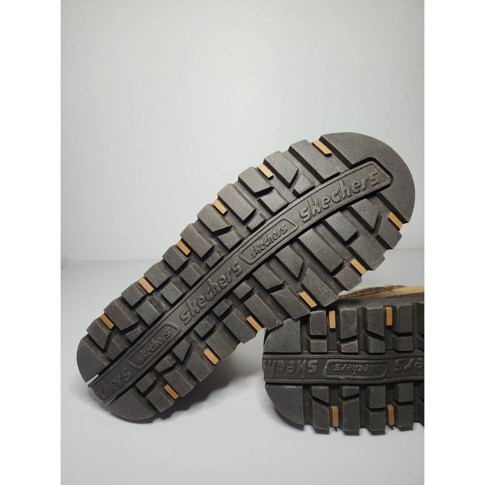 Skechers Women's Platform Mule Clogs Slippers Tan Brown Sz 8.5 NWT Memory Foam - Picture 13 of 16